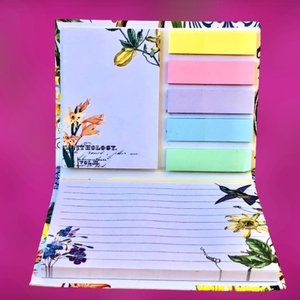 Hummingbird Compact Sticky Notes + Sticky Flags + Memo Pad Michel Design Works